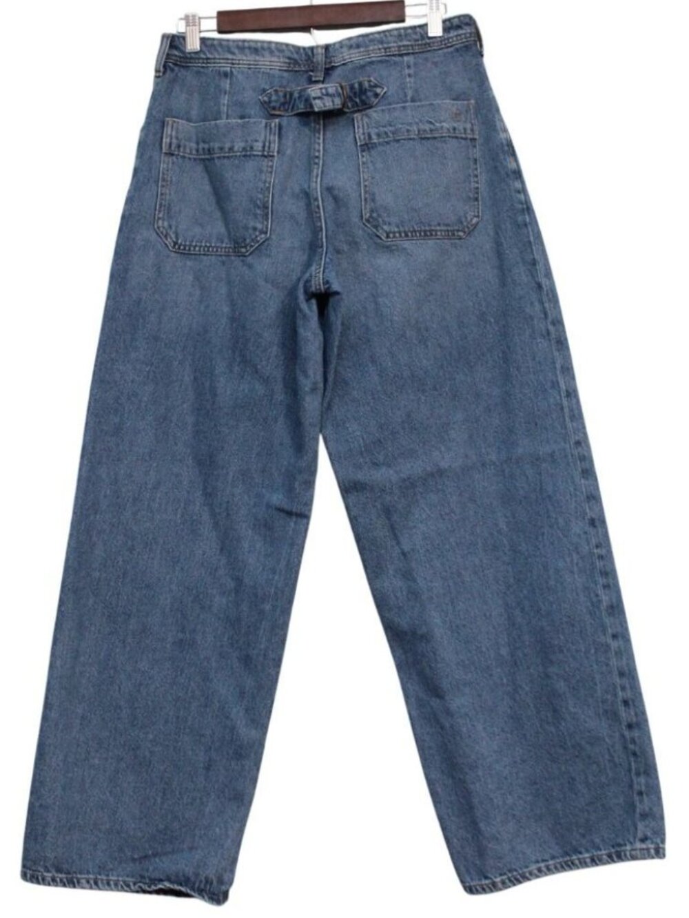 Anthropologie Pilcro Jeans Size 28 Relaxed Wide Leg Tapered Baggy Denim Boho - Picture 7 of 14